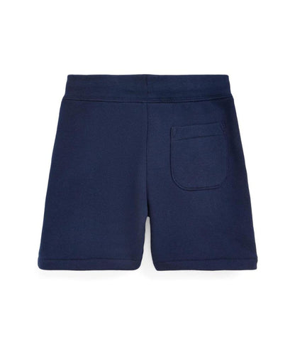 Cotton Blend Fleece Shorts (Little Kids)