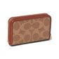 Coated Canvas Signature Small Zip Around Card Case