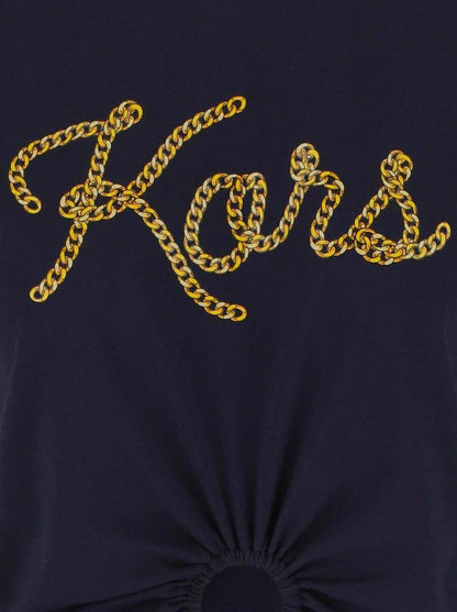 Michael Michael Kors Logo Detailed Crewneck T-Shirt