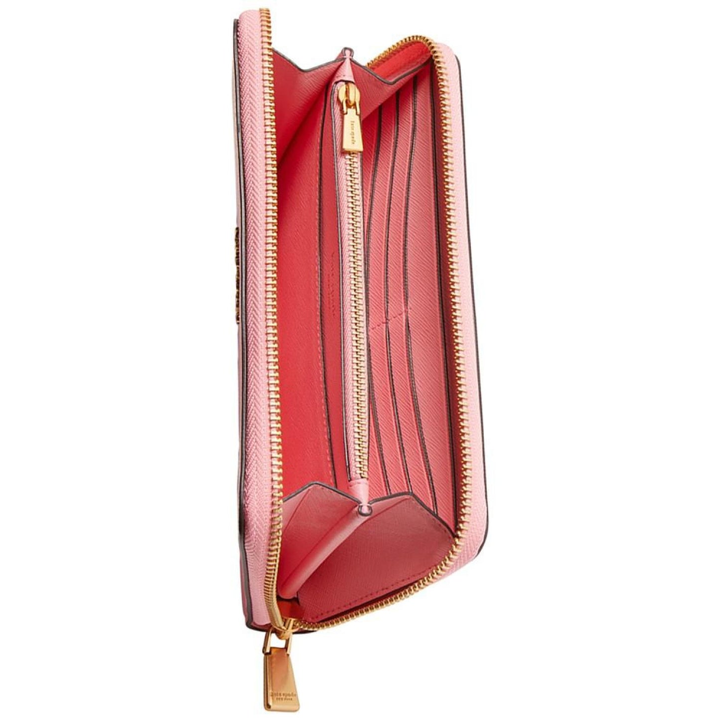 Morgan Saffiano Leather Zip Around Wallet
