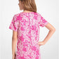 Sequined Palm Dress