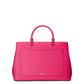 Crosshatch Leather Large Hanna Satchel