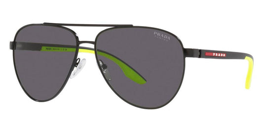Prada Men's PS-52YS-17G01V Linea Rossa 61mm Matte Black Sunglasses
