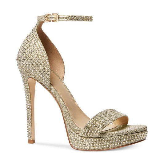 Women's Jordyn Embellished Ankle-Strap Platform Sandals
