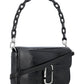 Marc Jacobs Logo Plaque Foldover Shoulder Bag