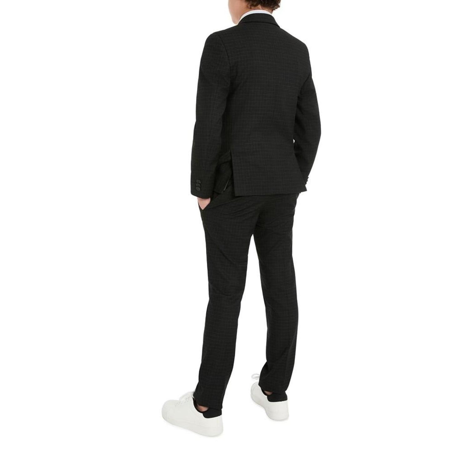 Big Boys 2 Piece Slim Fit Stretch Suit