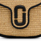 The Woven J Marc Small Saddle Bag