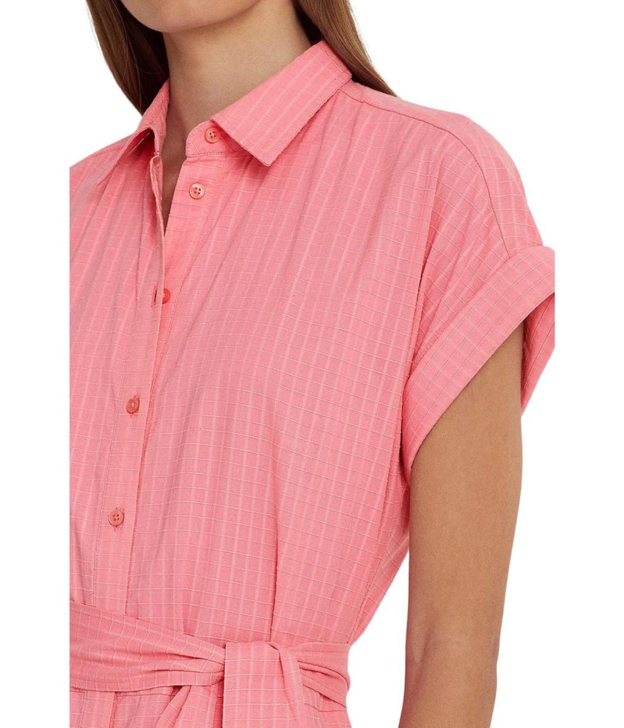 Petite Gingham Cotton Dress