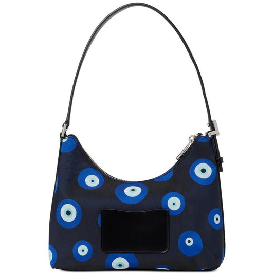 Sam Icon Good Luck Dot Jacquard Fabric Small Shoulder Bag