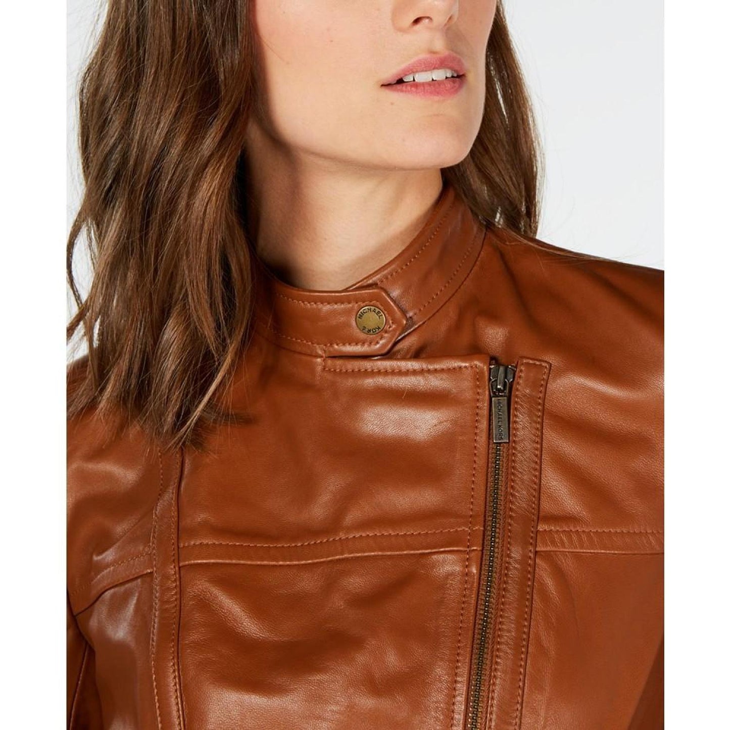 Leather Moto Jacket, Regular & Petite Sizes