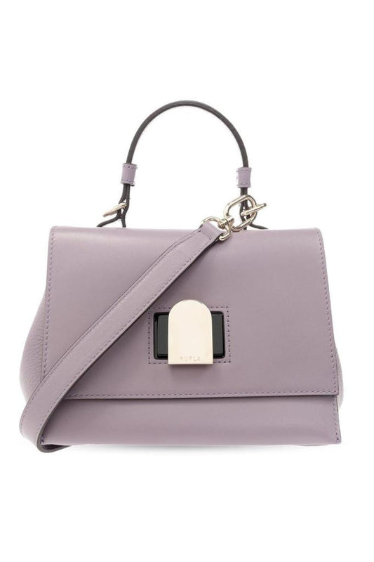 Furla Emma Foldover Top Small Tote Bag