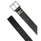 Women's Genuine Leather Logo Belt