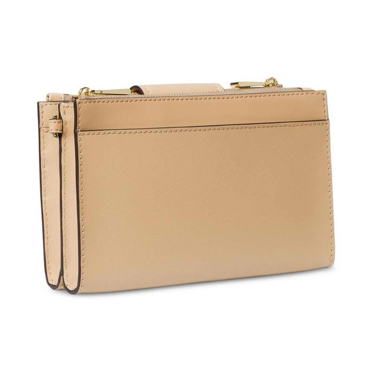 Ruby Small Double Zip Leather Crossbody