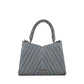 Marc Jacobs Monogram Chain-Link Detailed Denim Tote Bag