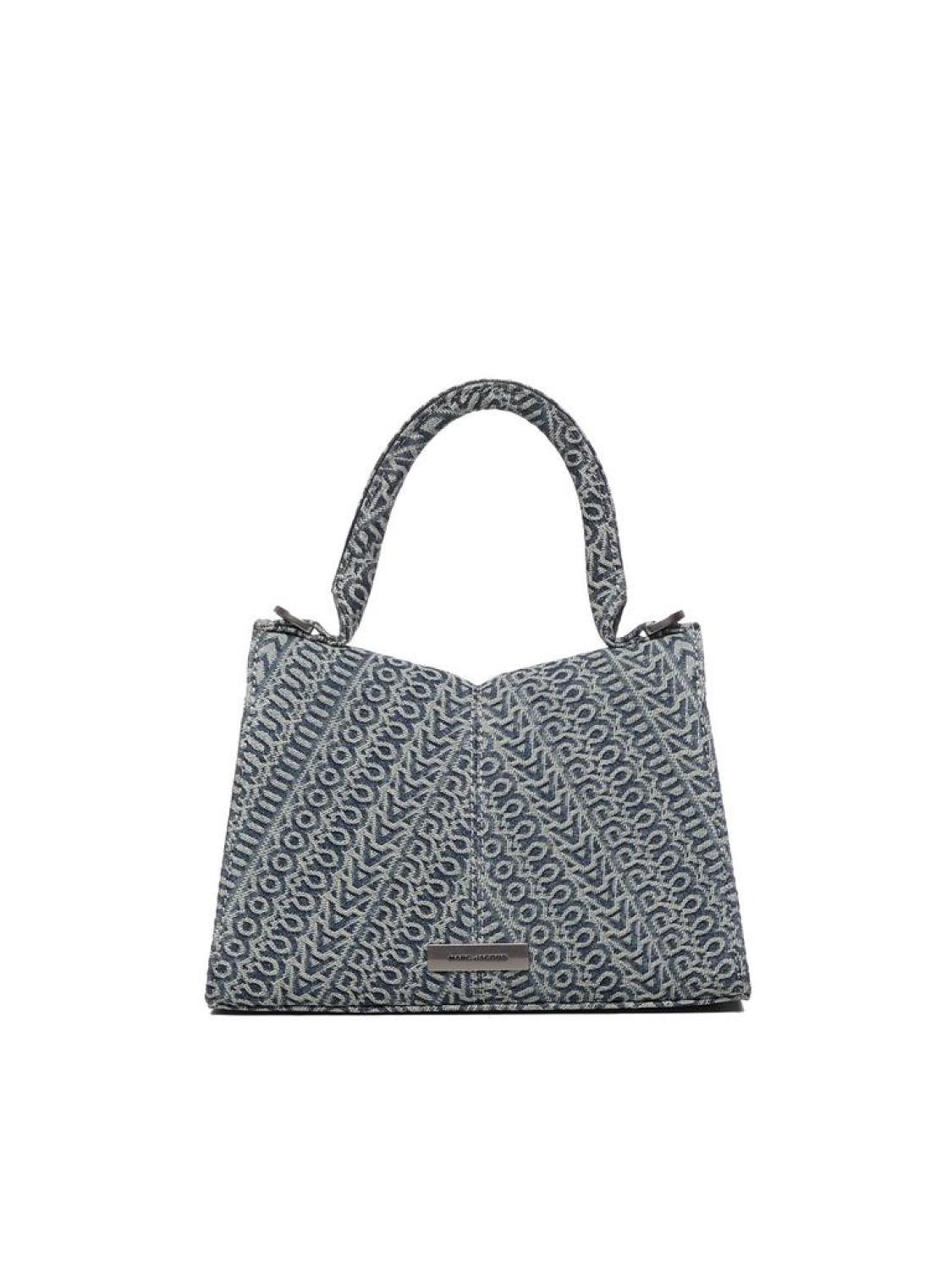 Marc Jacobs Monogram Chain-Link Detailed Denim Tote Bag