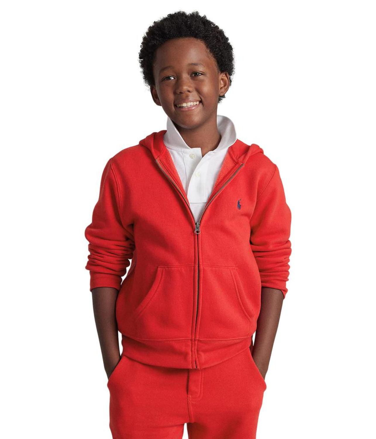 Cotton-Blend-Fleece Hoodie (Big Kids)