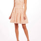 Cossette Dress In Peach Souffle