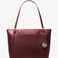Voyager Large Saffiano Leather Tote Bag