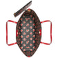 Bleecker Stencil Hearts Pop Printed Leather Tote
