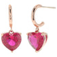 My Love Heart Huggies Earrings