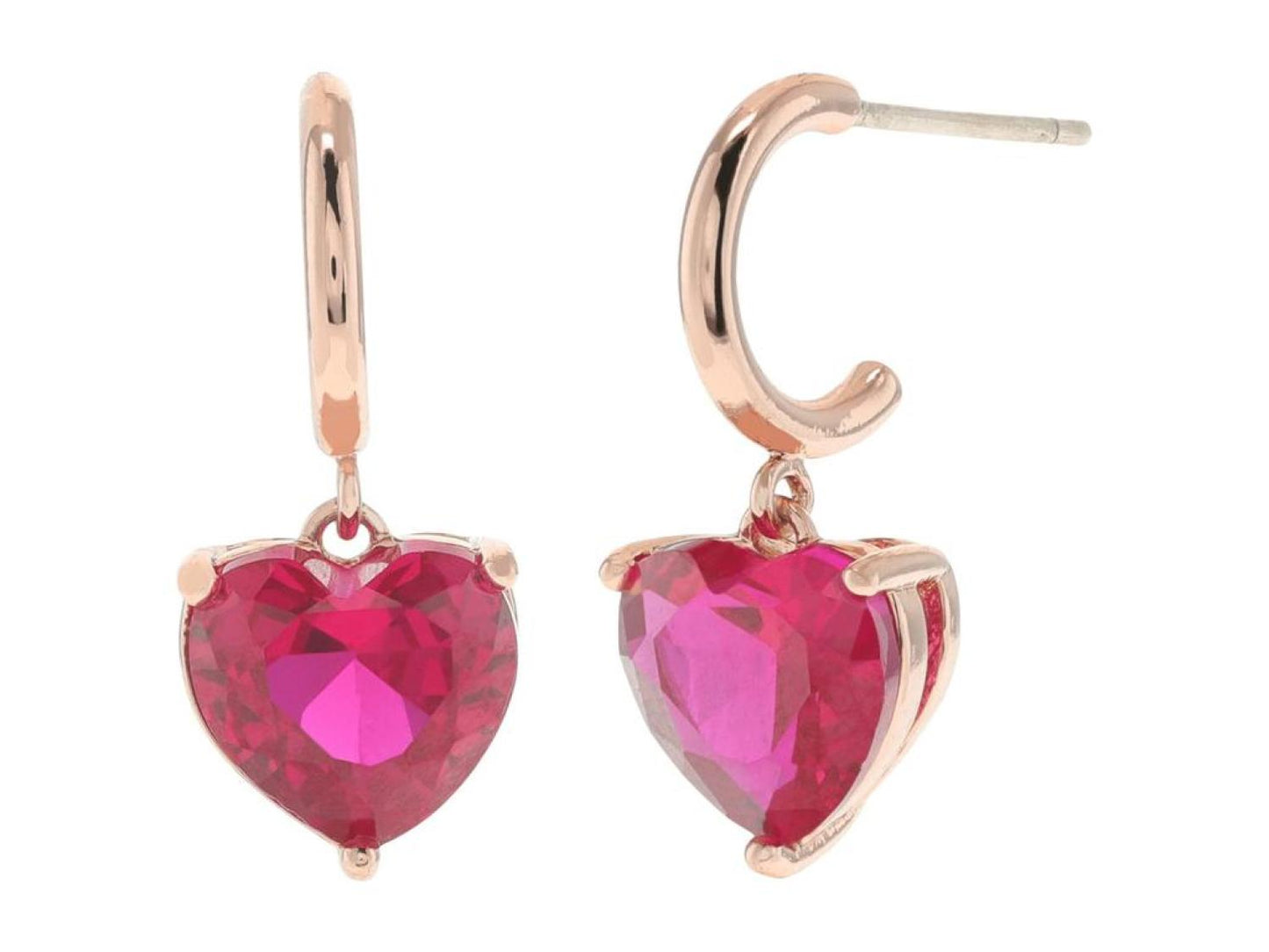 My Love Heart Huggies Earrings