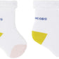 Two-Pack Baby White Jacquard Socks