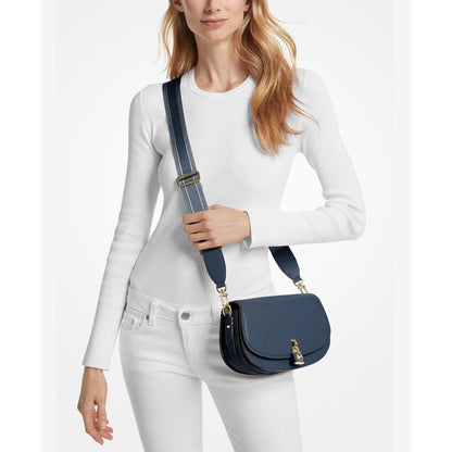 Mila Medium Leather East West Sling Messenger