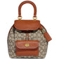 Riya Signature Textile Jacquard Small Backpack