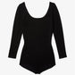 Stretch Viscose Scoop-Back Bodysuit