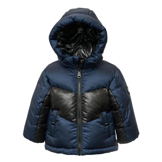 Baby Boys Heavy Weight Chevron Stripe Puffer Jacket