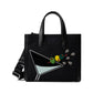 Manhattan Martini Embellished Fabric Small Tote