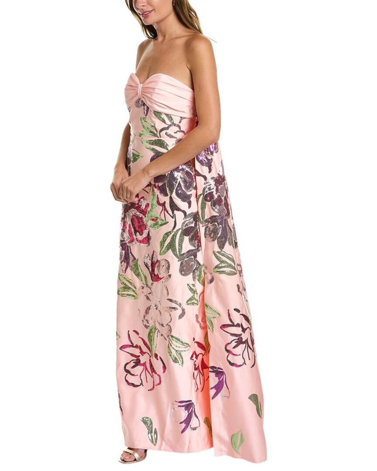 Marchesa Notte Sequin Gown