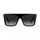 57MM Gradient Rectangle Sunglasses