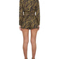 Michael Michael Kors Chain-Linked Belted Jumpsuit