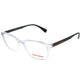Prada Linea Rossa Lifestyle PS 04IV 2AZ1O1 53mm Unisex Rectangle Eyeglasses 53mm