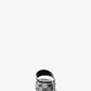 Sadler Logo Jacquard Wedge Sandal