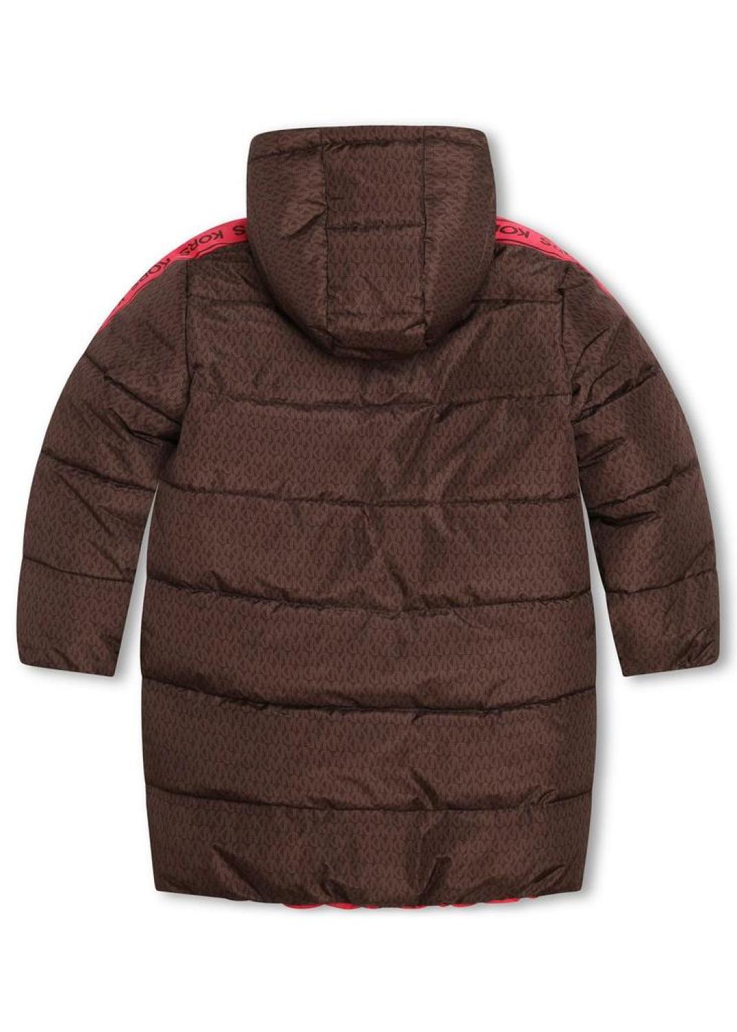 Michael Kors Kids Hooded Reversible Jacket