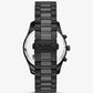 Oversized Lexington Black-Tone Watch