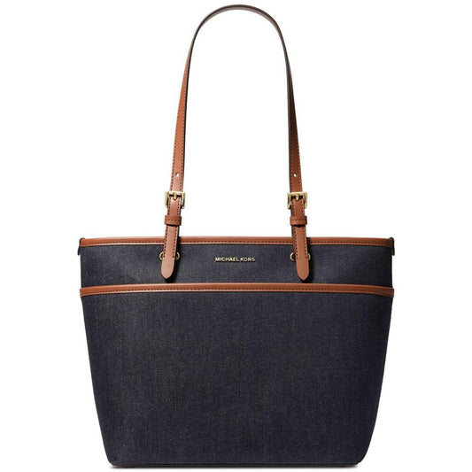 Medium Top Zip Pocket Tote