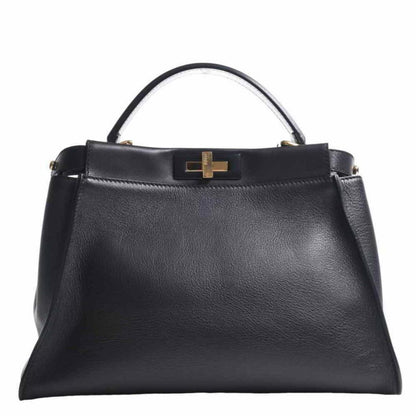 Fendi Peekaboo Leather Handbag (Pre-Owned)