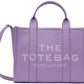 Purple 'The Leather Medium Tote Bag' Tote