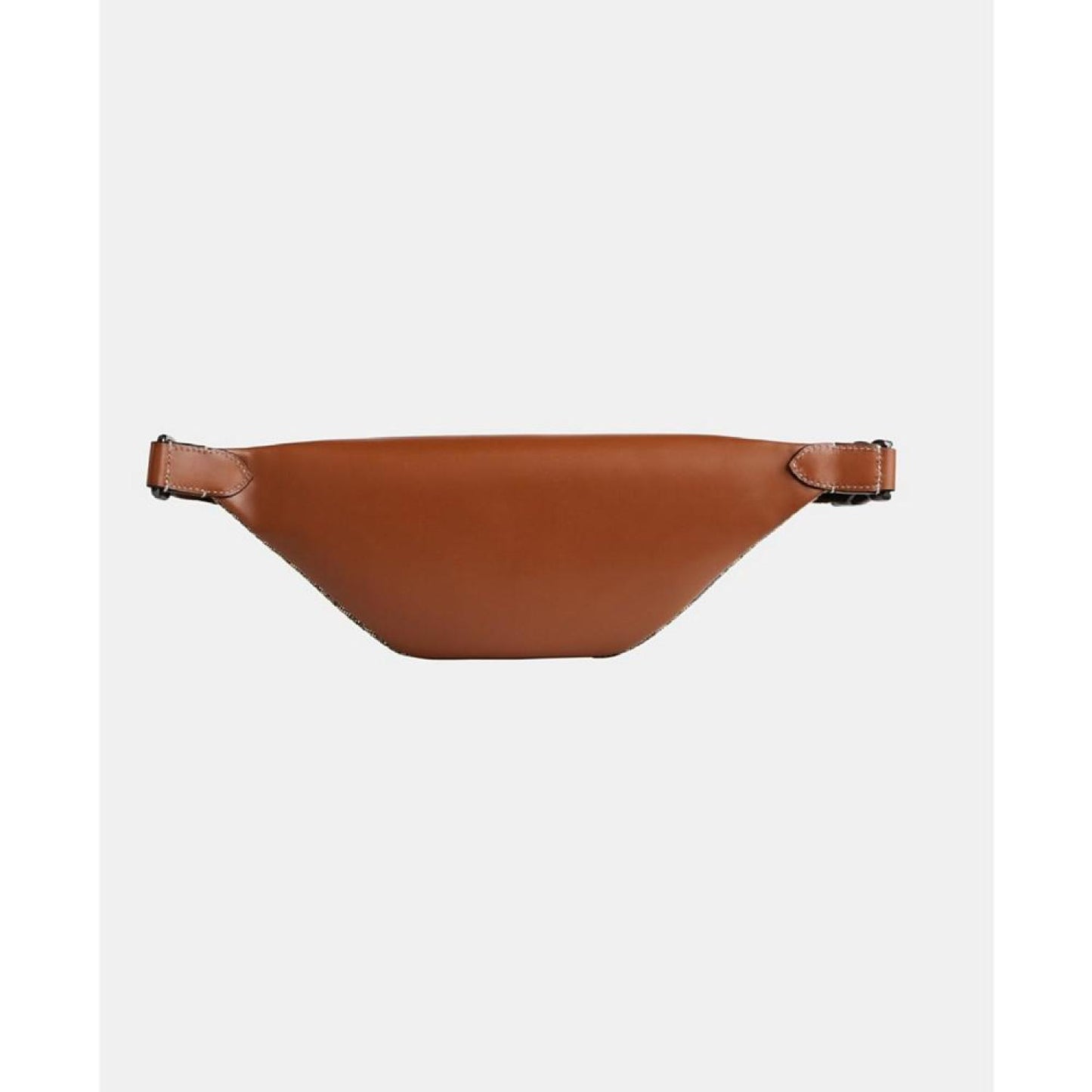 Leather Charter Belt Bag 7 in Micro Signature Jacquard