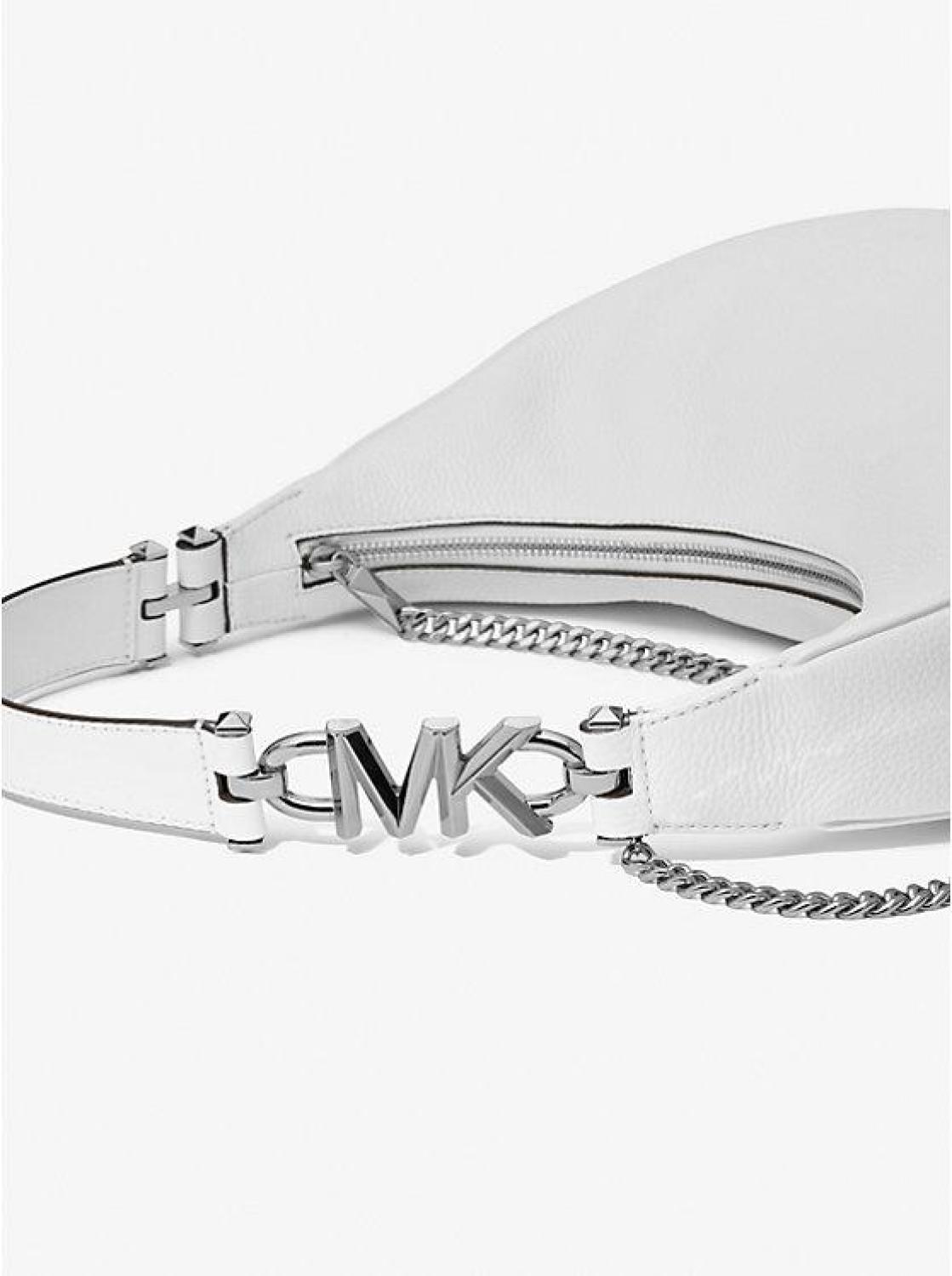 Piper Large Pebbled Leather Shoulder Bag