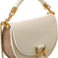 Chloé Marcie Chain Flap Leather & Suede Shoulder Bag