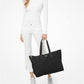 Jet Set Travel Large 2-in-1 Nylon Gabardine Tote Bag