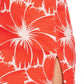 Illy Mini Skirt in Scarlet Bloom