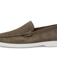 Sienne Suede Loafers with Contrast Rubber Sole