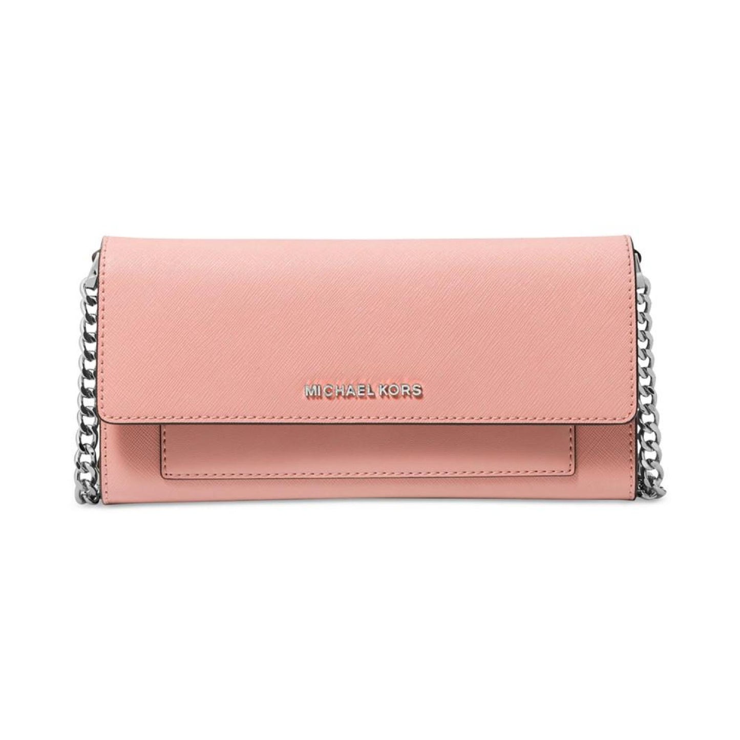 Jet Set Medium 2 in 1 Wallet-On-A-Chain Leather Crossbody
