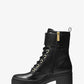 Rory Faux Leather Combat Boot