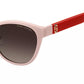 55MM Round Colorblocked Sunglasses